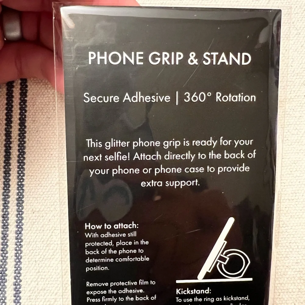 Shine Bright Diamond phone grip and kickstand